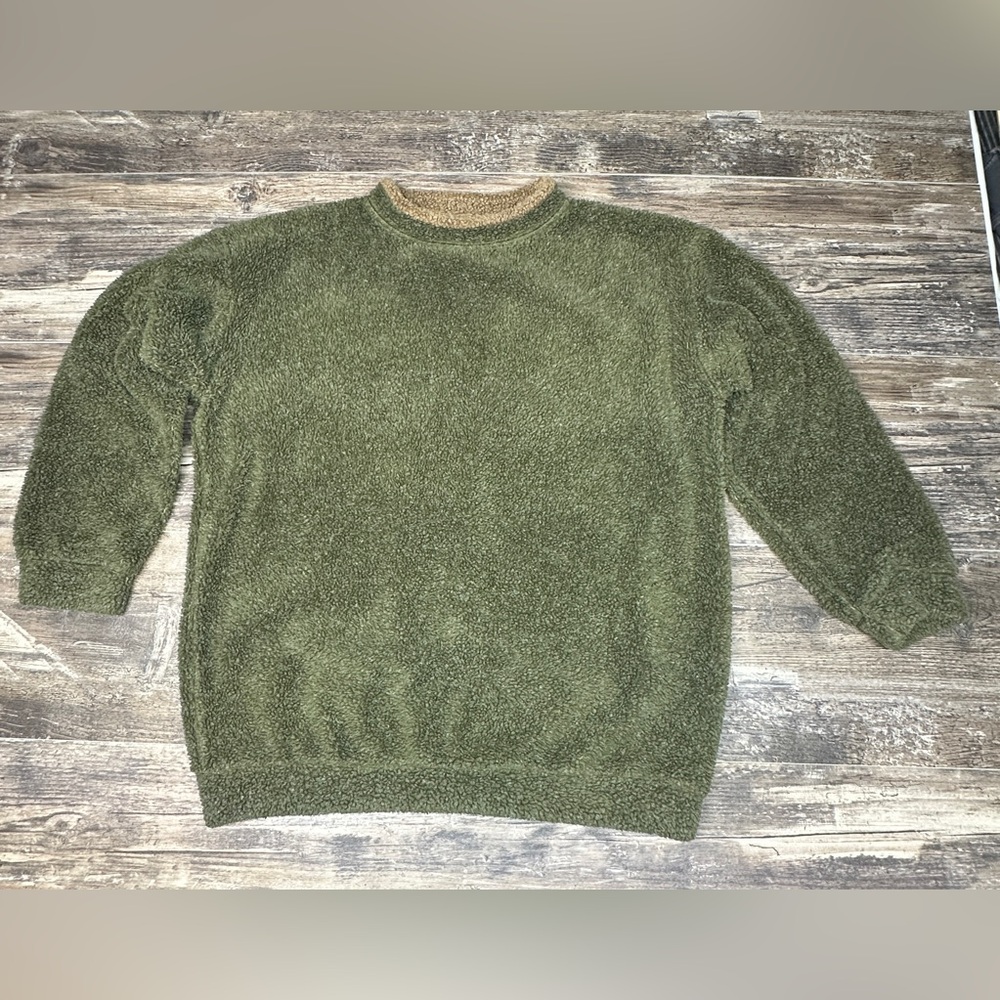 Vintage Black Mountain Fleece Pullover - Large - Good Vintage Cond